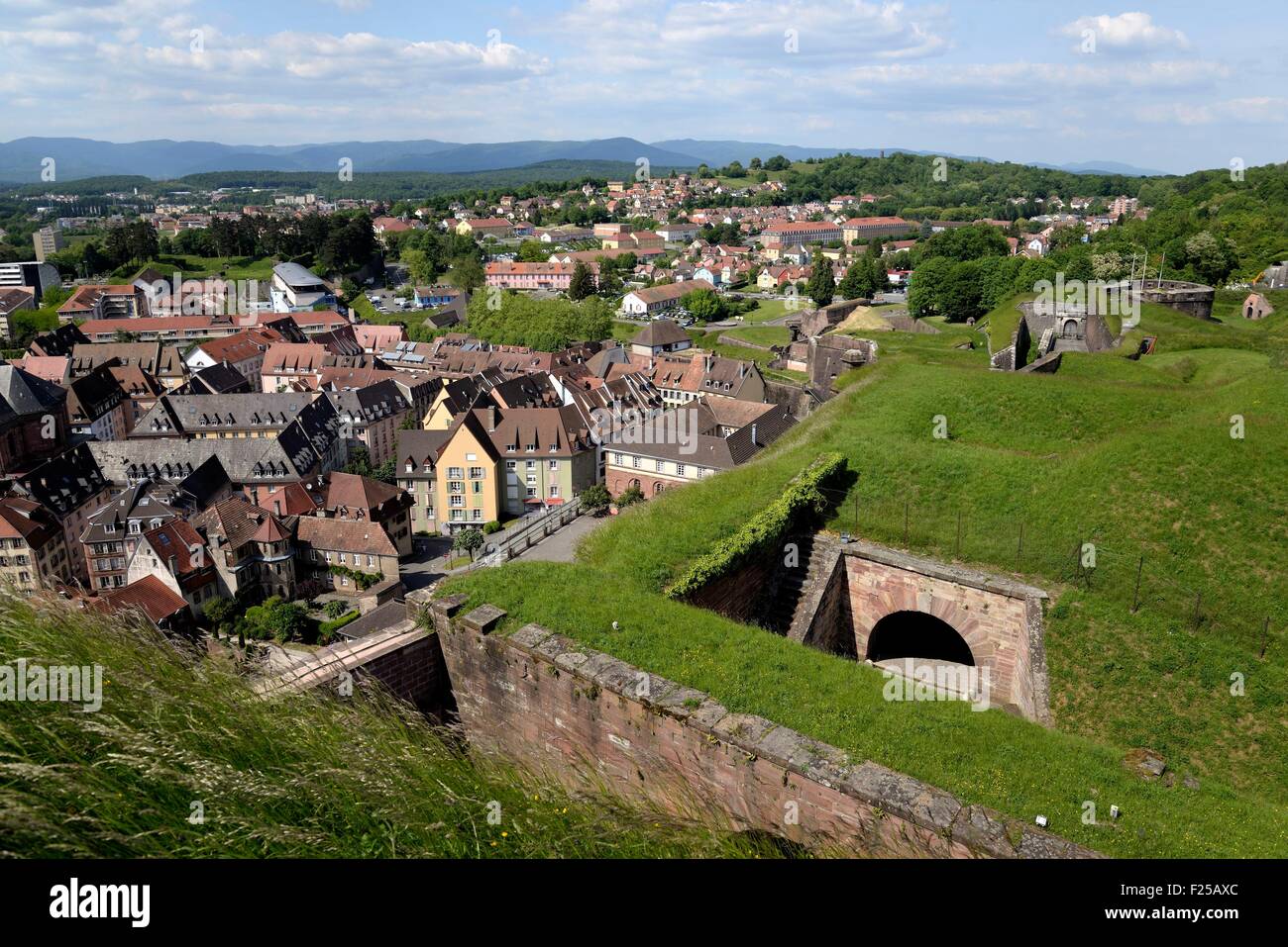 France, Territoire de Belfort, Belfort, old city, fortifications, Tour