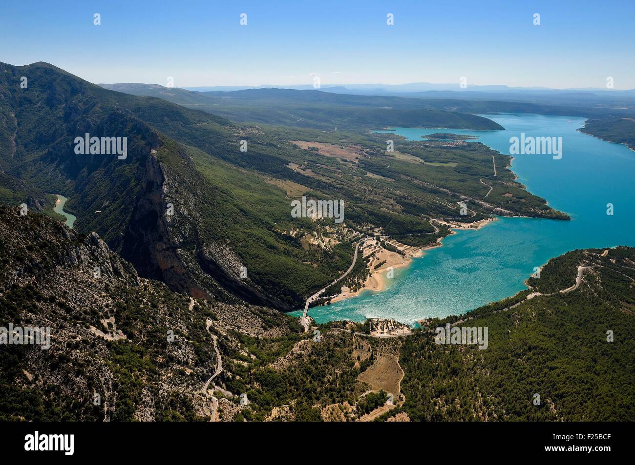 France, France, Var on the Left Bank and Alpes de Haute Provence on the ...
