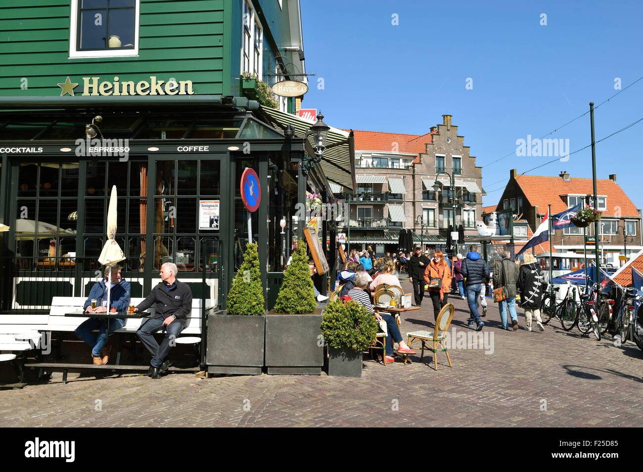 Netherlands, Northern Holland, Volendam village Stock Photo
