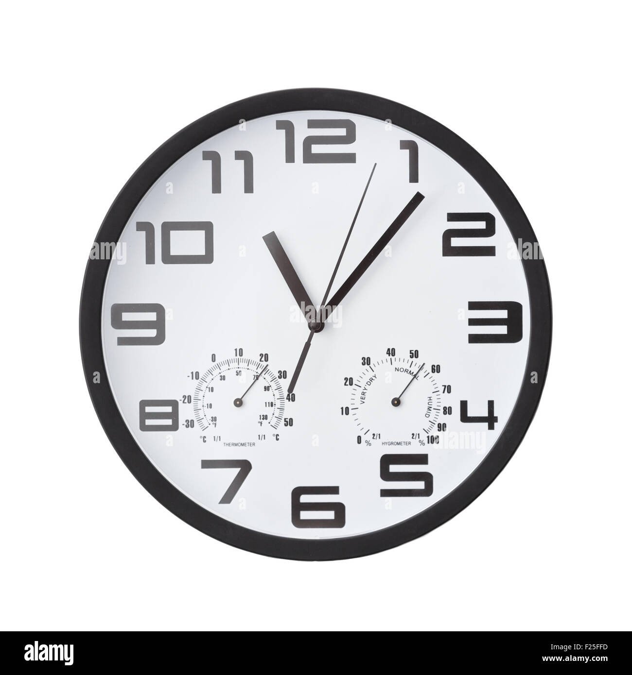 Big wall clock Cut Out Stock Images & Pictures Alamy