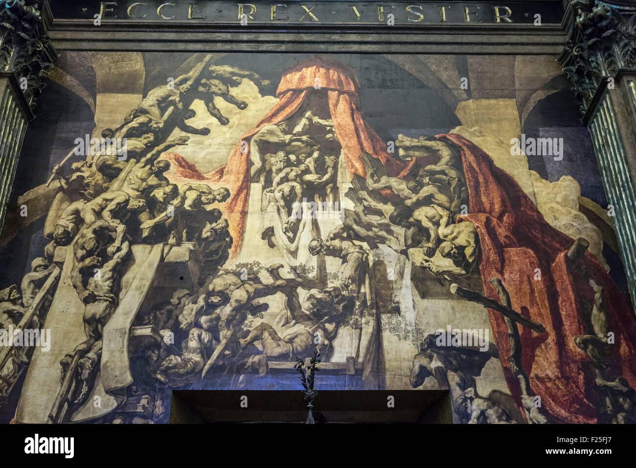 Spain, Catalonia, Barcelona Province, Vic, Sant Pere cathedral