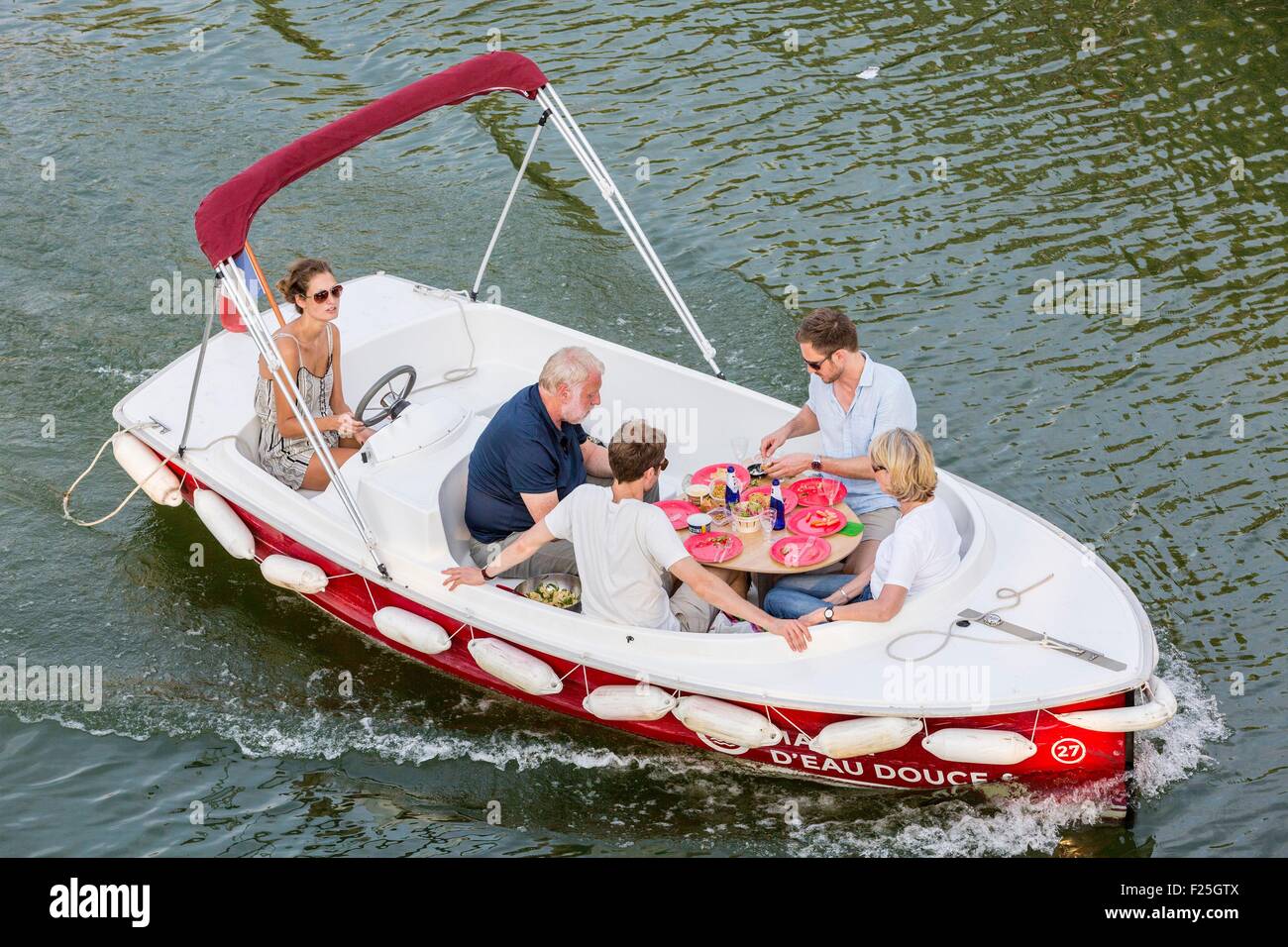 France, Paris, the Parc de la Villette, designed by architect Bernard
