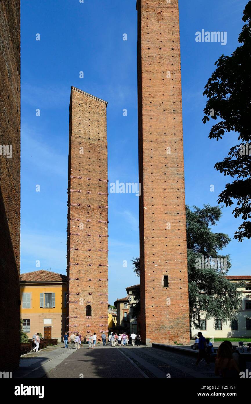 Italy, Lombardy, Pavia, the University Stock Photo