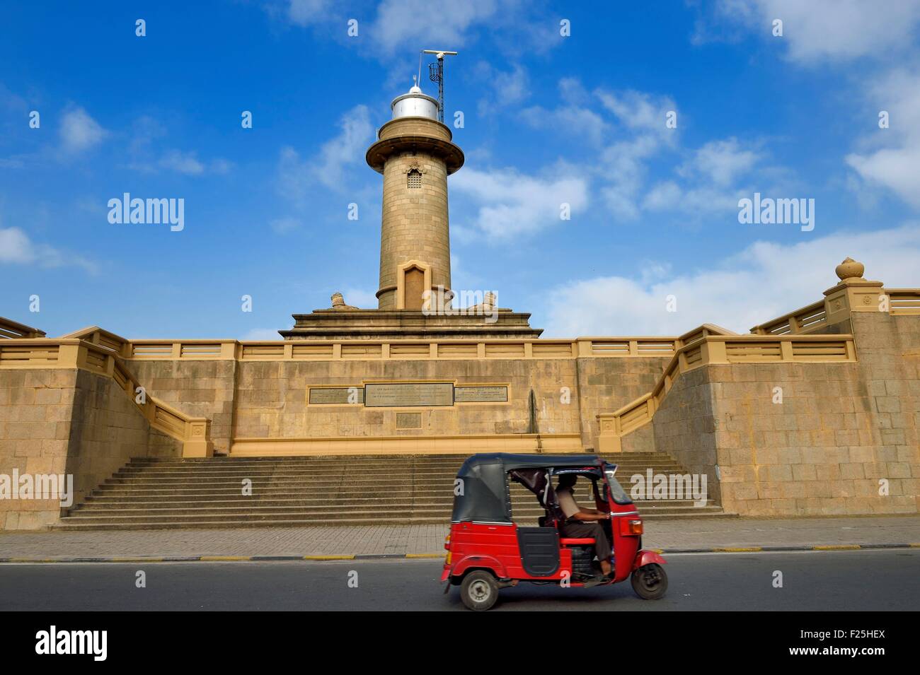 Sri Lanka, Western Province, Colombo District, the Colombo lighthouse Stock Photo