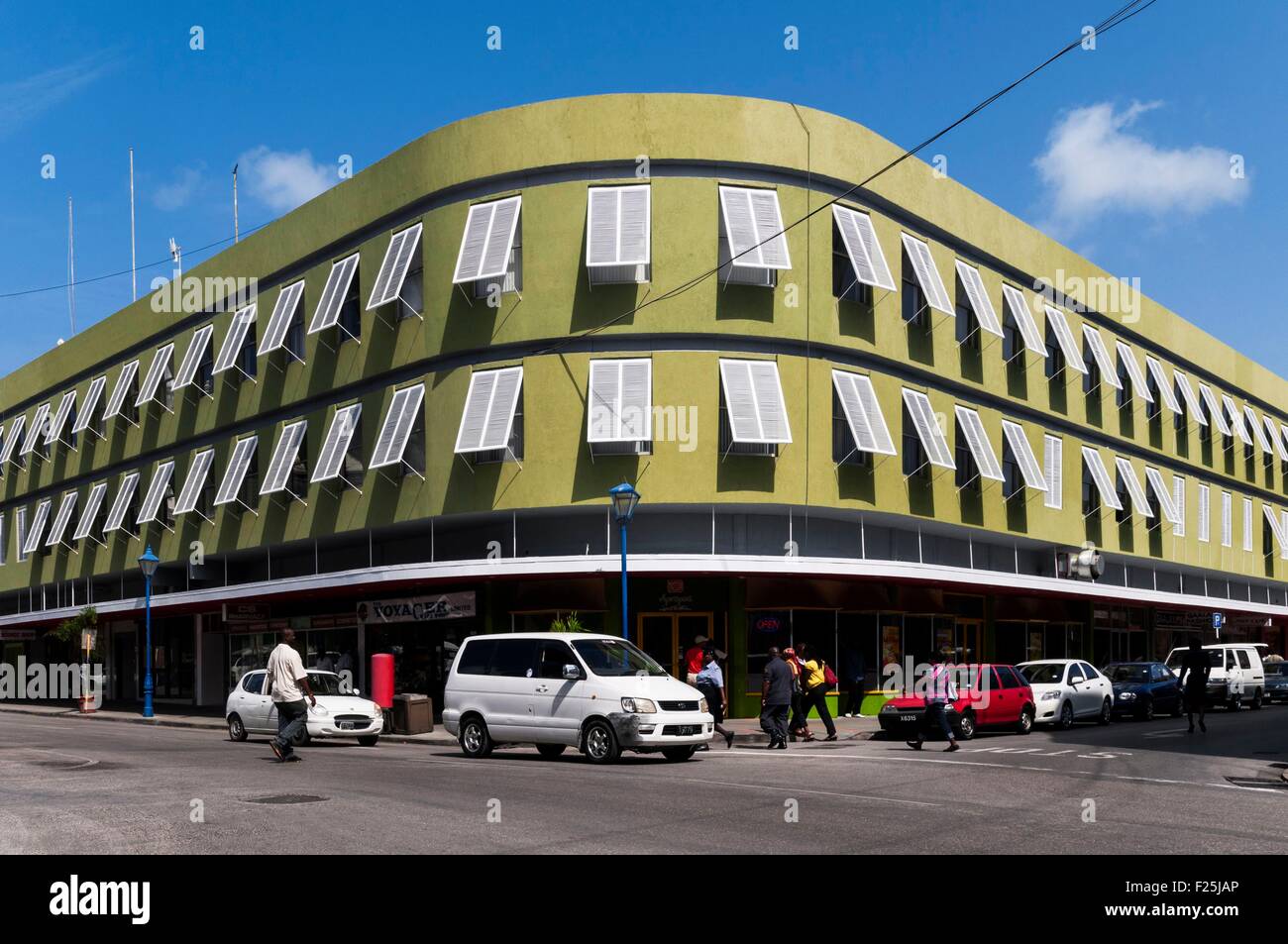 Barbados island, Lesser Antilles, Saint Michael parish, Bridgetown capital city Stock Photo