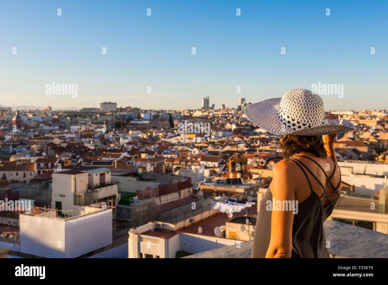 Spain, Madrid, general view of downtown Stock Photo