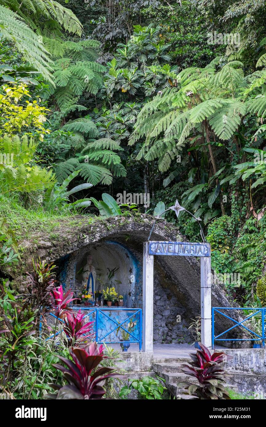 France, Martinique, Fonds Saint Denis in the heart of Pitons du Carbet