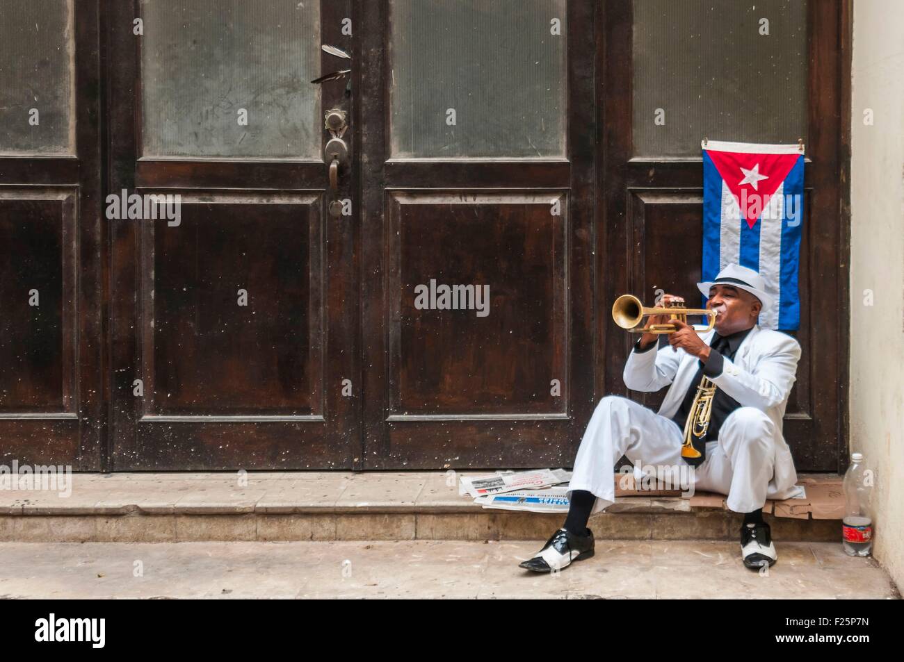 Cuba, Havana, Habana vieja, old town around Plaza de Armas Stock Photo