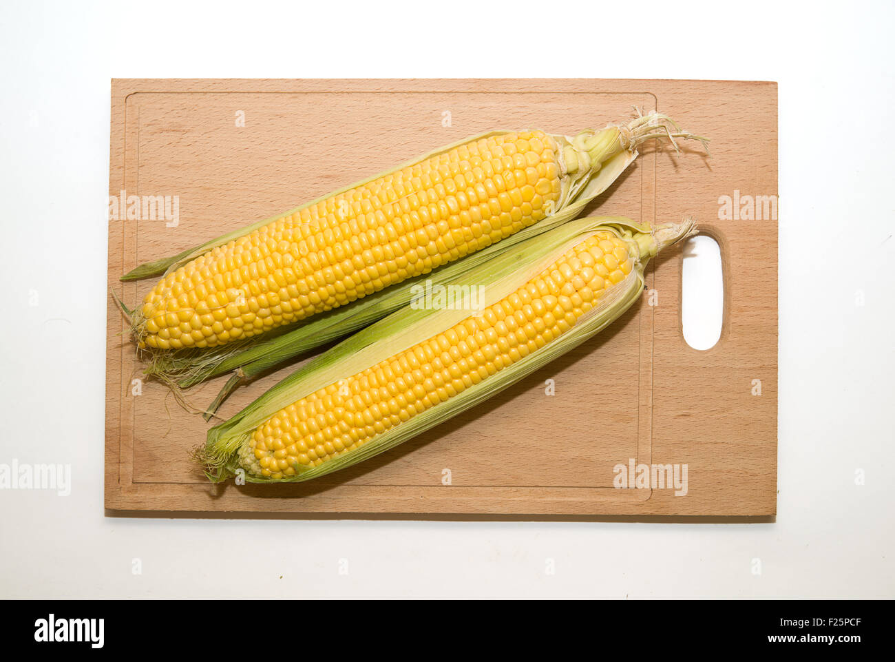 Ear of corn on white hi-res stock photography and images - Alamy