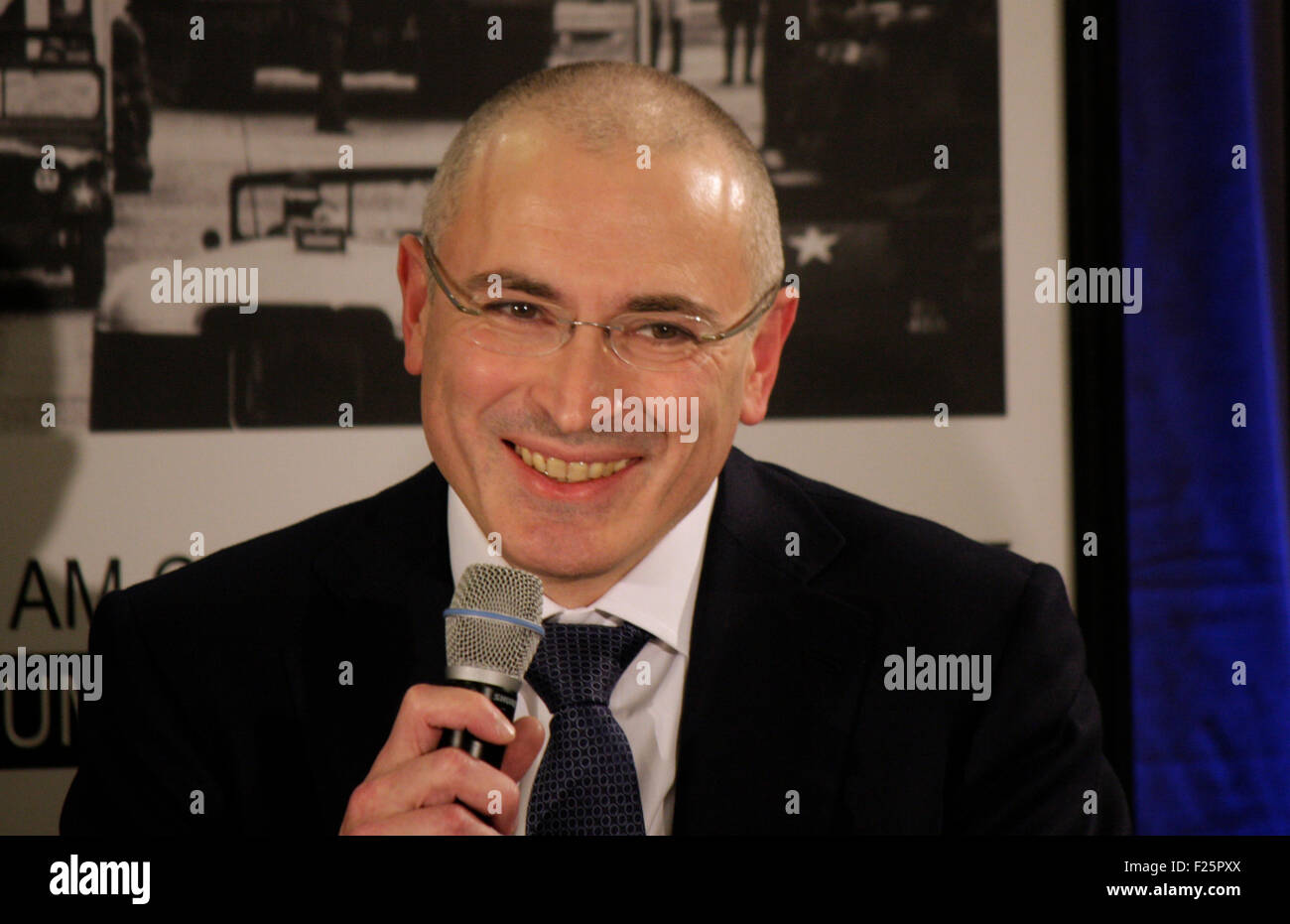 Michail Borissowitsch Chodorkowski Pressekonferenz im Haus am