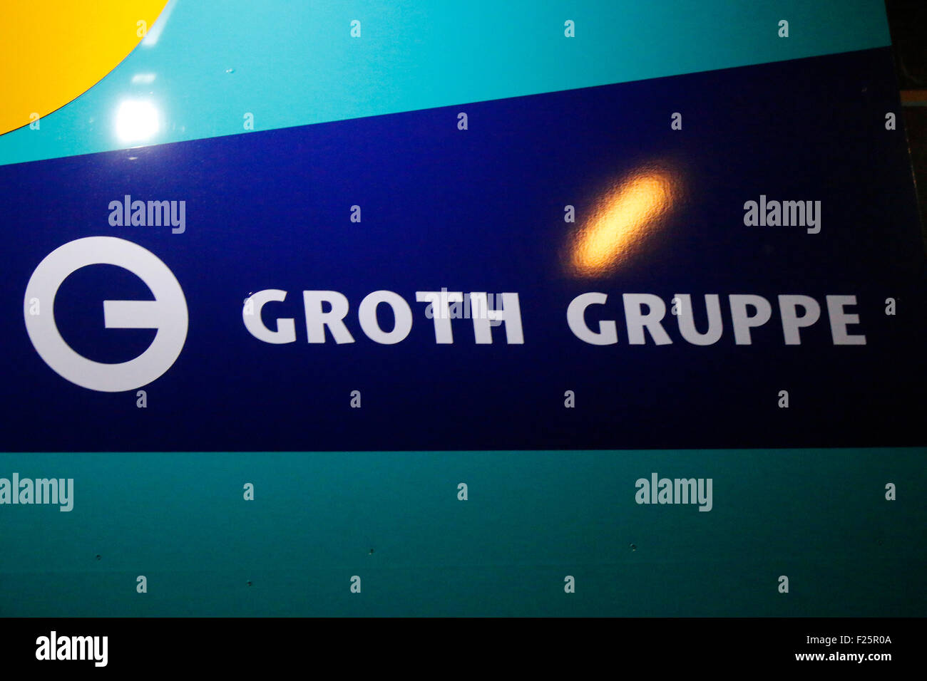 Markennamen: 'Groth Gruppe', Berlin. Stock Photo