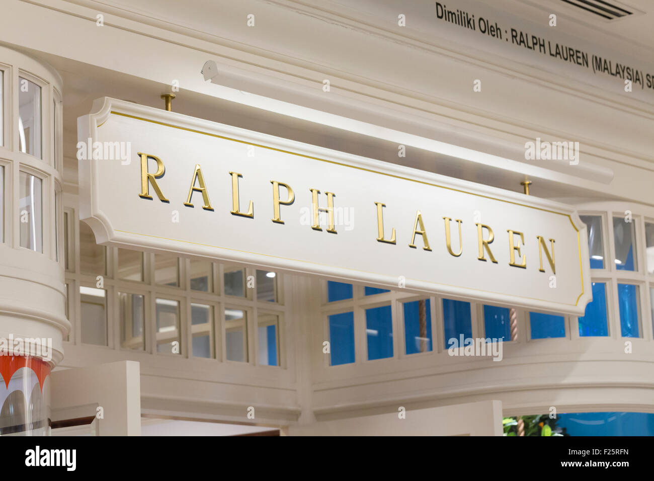 Exterior Ralph Lauren Outlet, Beijing, China Editorial Stock Image