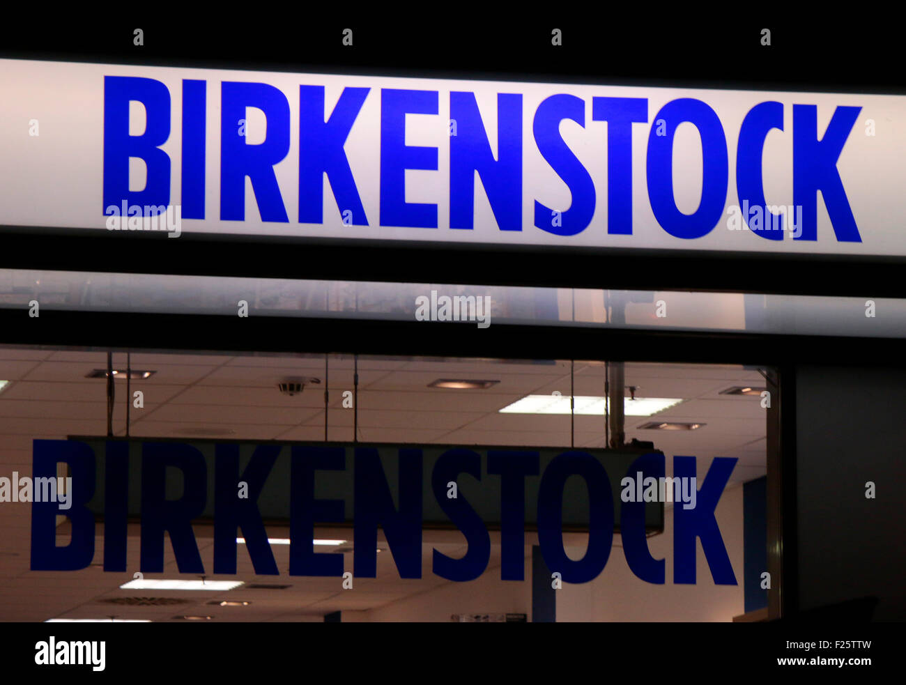 Brand name birkenstock logo hi-res stock photography and images - Alamy