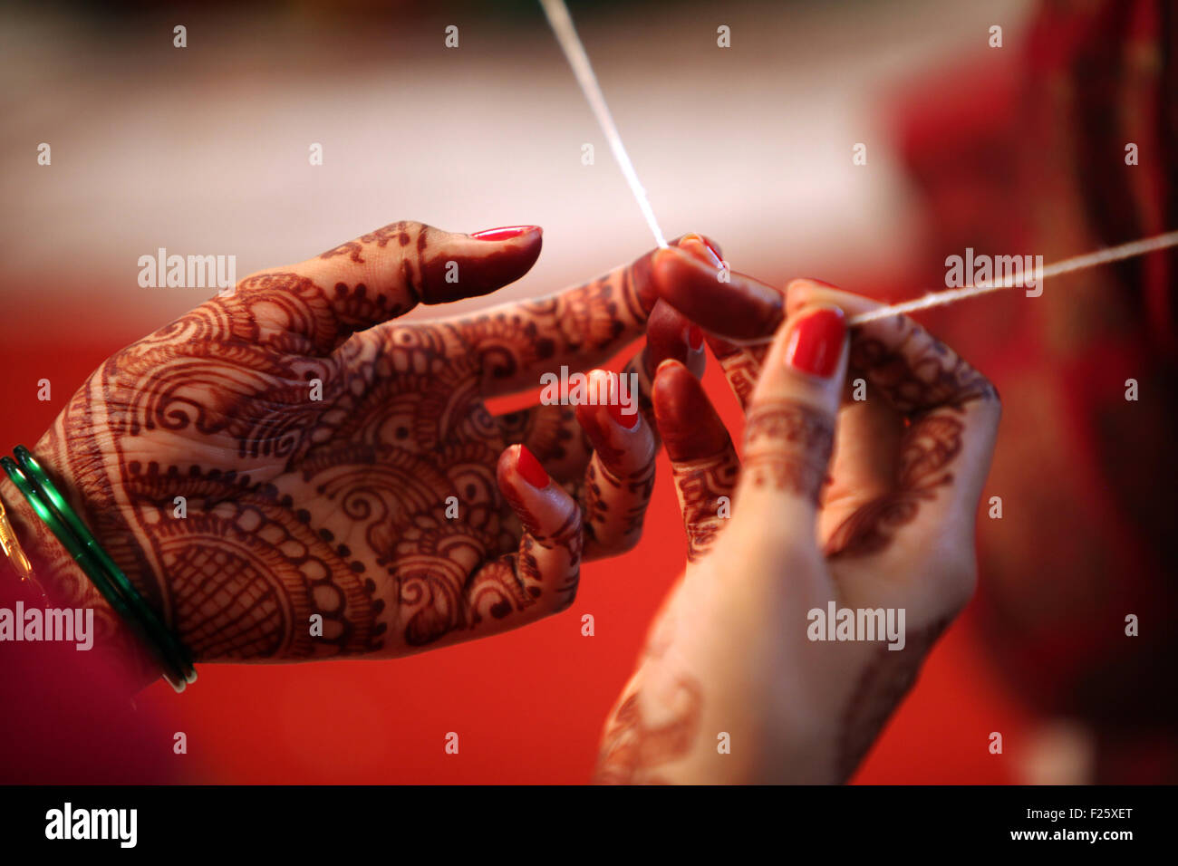Hindu thread ceremony hires stock photography and images Alamy