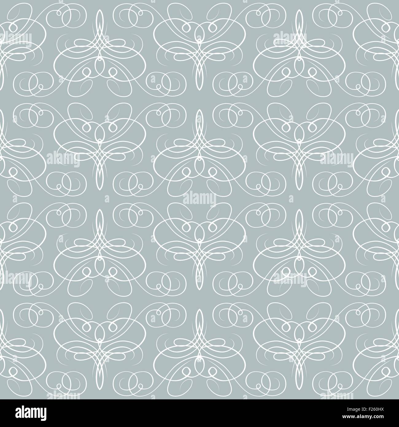 Seamless calligraphical pattern Stock Vector Image & Art - Alamy