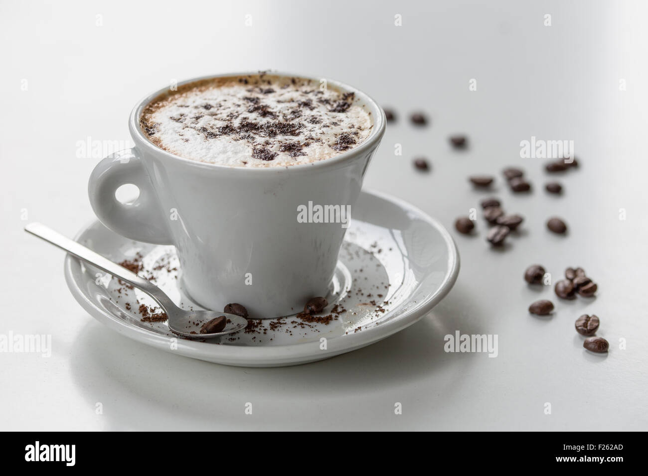white coffee Stock Photo