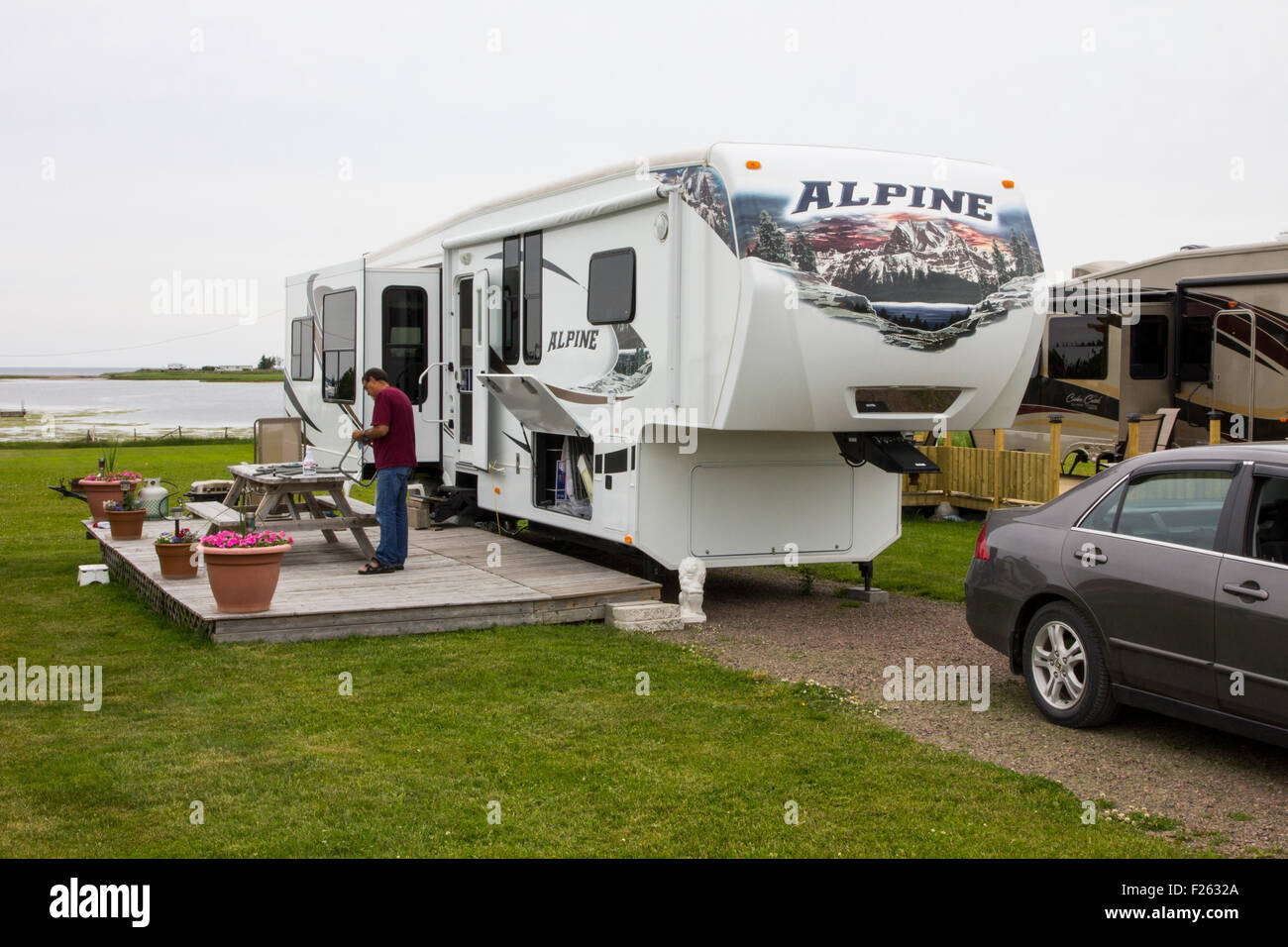 Ocean Surf Travel Park is a highly rated campground with a splendid