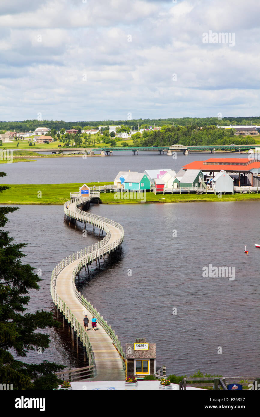 Le Pays de la Sagouine fishing village, Bouctouche, New Brunswick