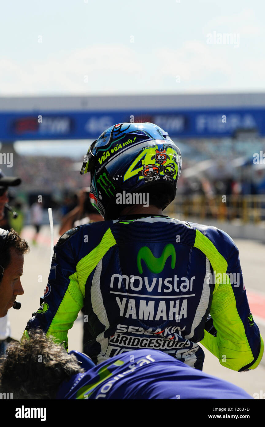 Valentino rossi 2015 hi-res stock photography and images - Alamy