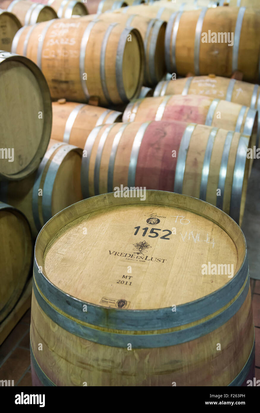 Wine barrels Stock Photo Alamy