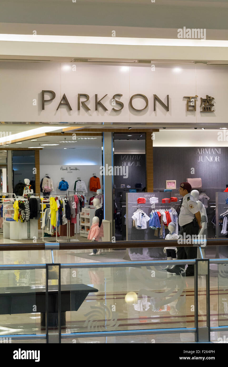 Parkson shop Stock Photo