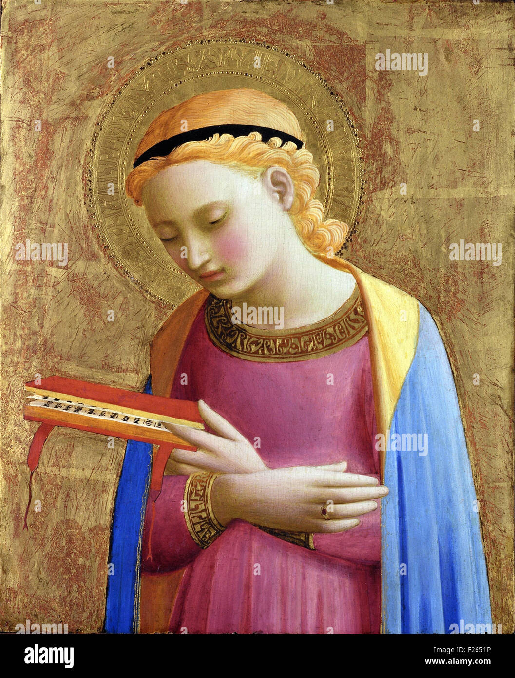 Fra Angelico - Virgin Annunciate Stock Photo