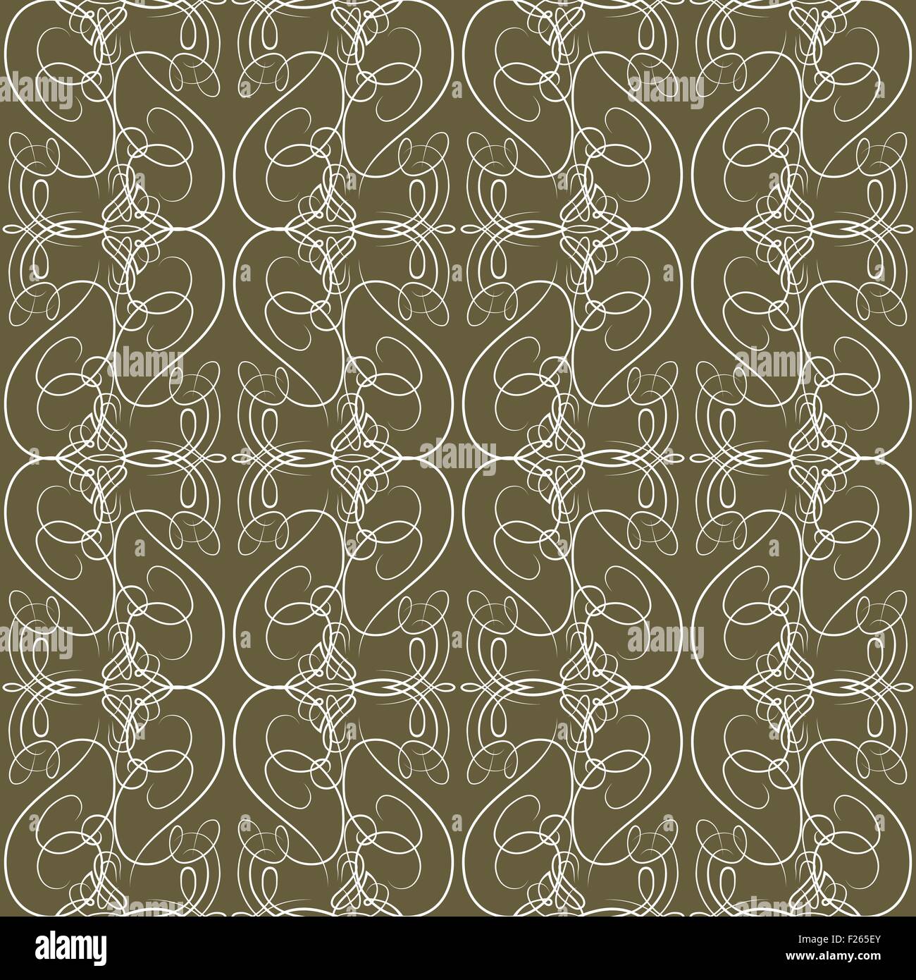 Seamless calligraphical pattern Stock Vector Image & Art - Alamy