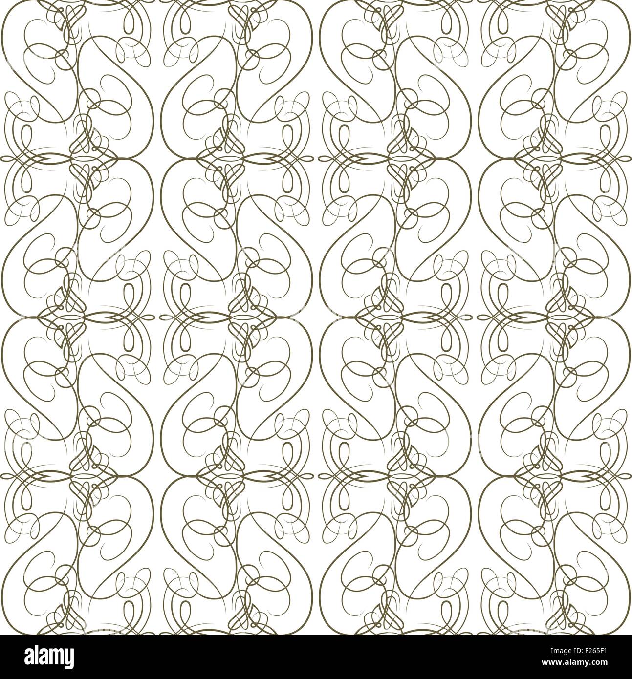 Seamless calligraphical pattern Stock Vector Image & Art - Alamy