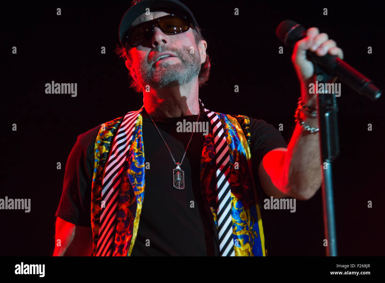 LINCOLN, CA - September 11: Paul Rodgers performs on stage at Thunder Valley Casino Resort in in Lincoln, California on Septembe Stock Photo