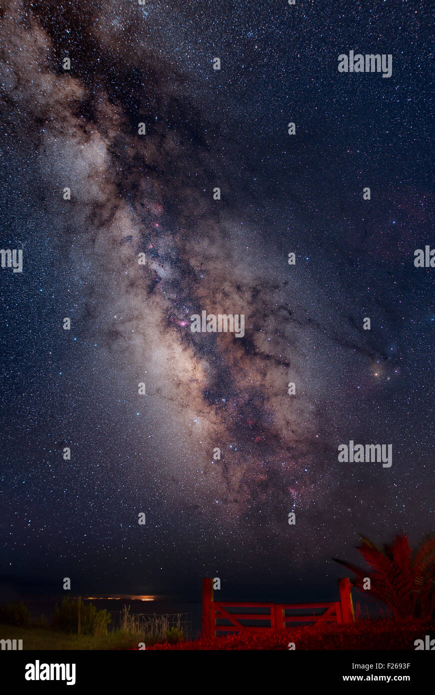 Colorful milky way hi-res stock photography and images - Alamy