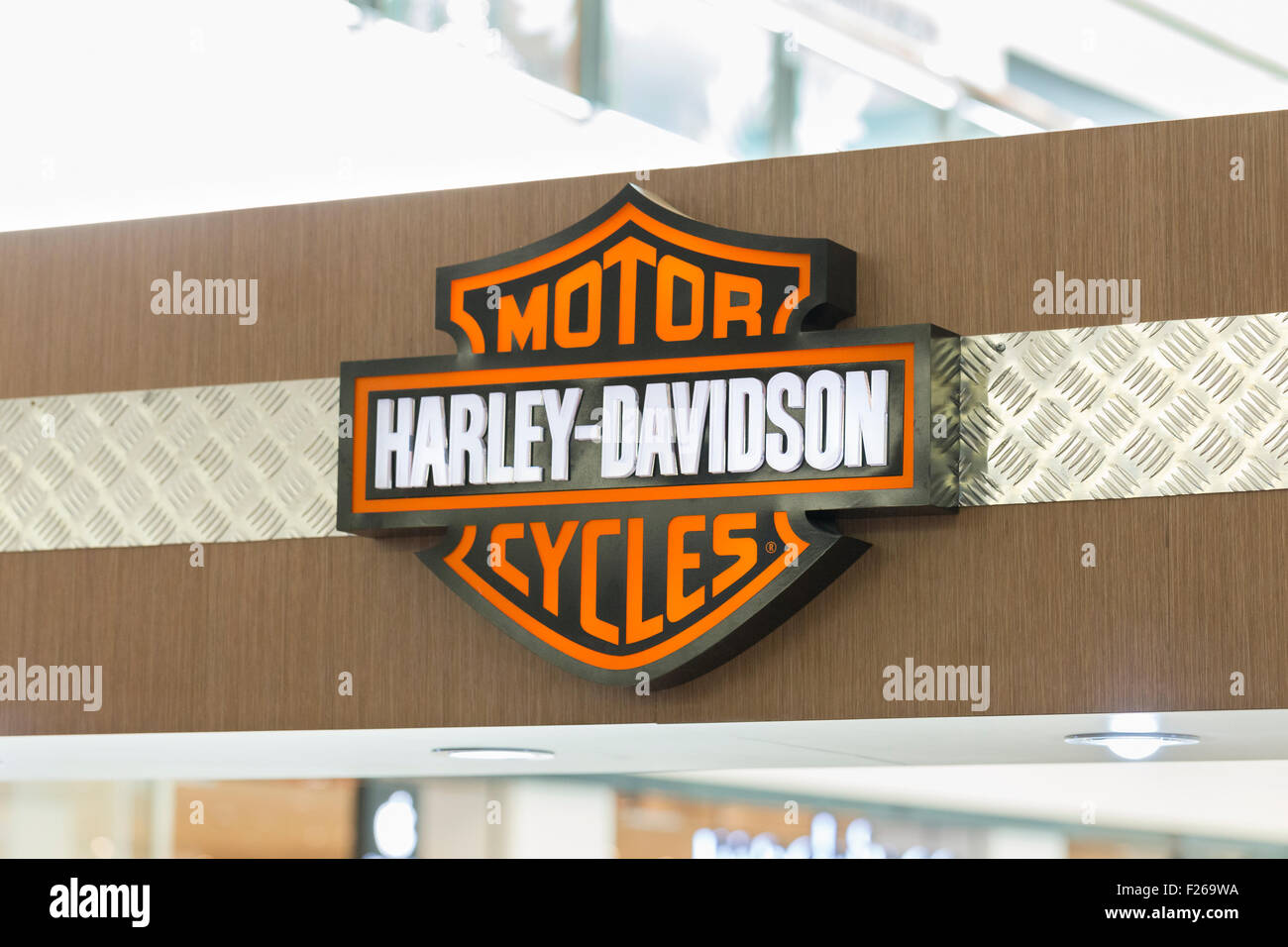 Harley Davidson logo Stock Photo
