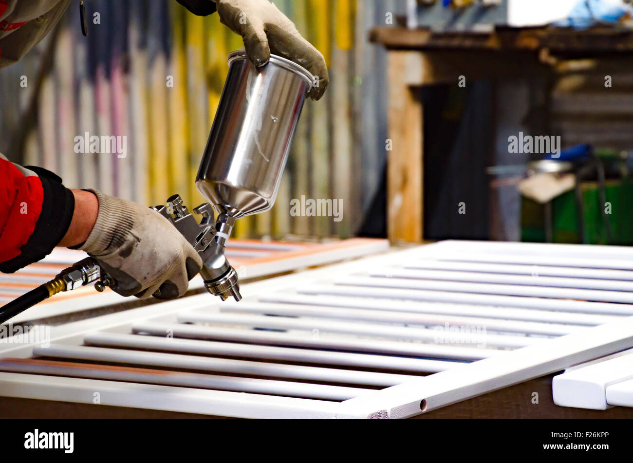 Paint Spray Gun High Resolution Stock Photography and Images Alamy