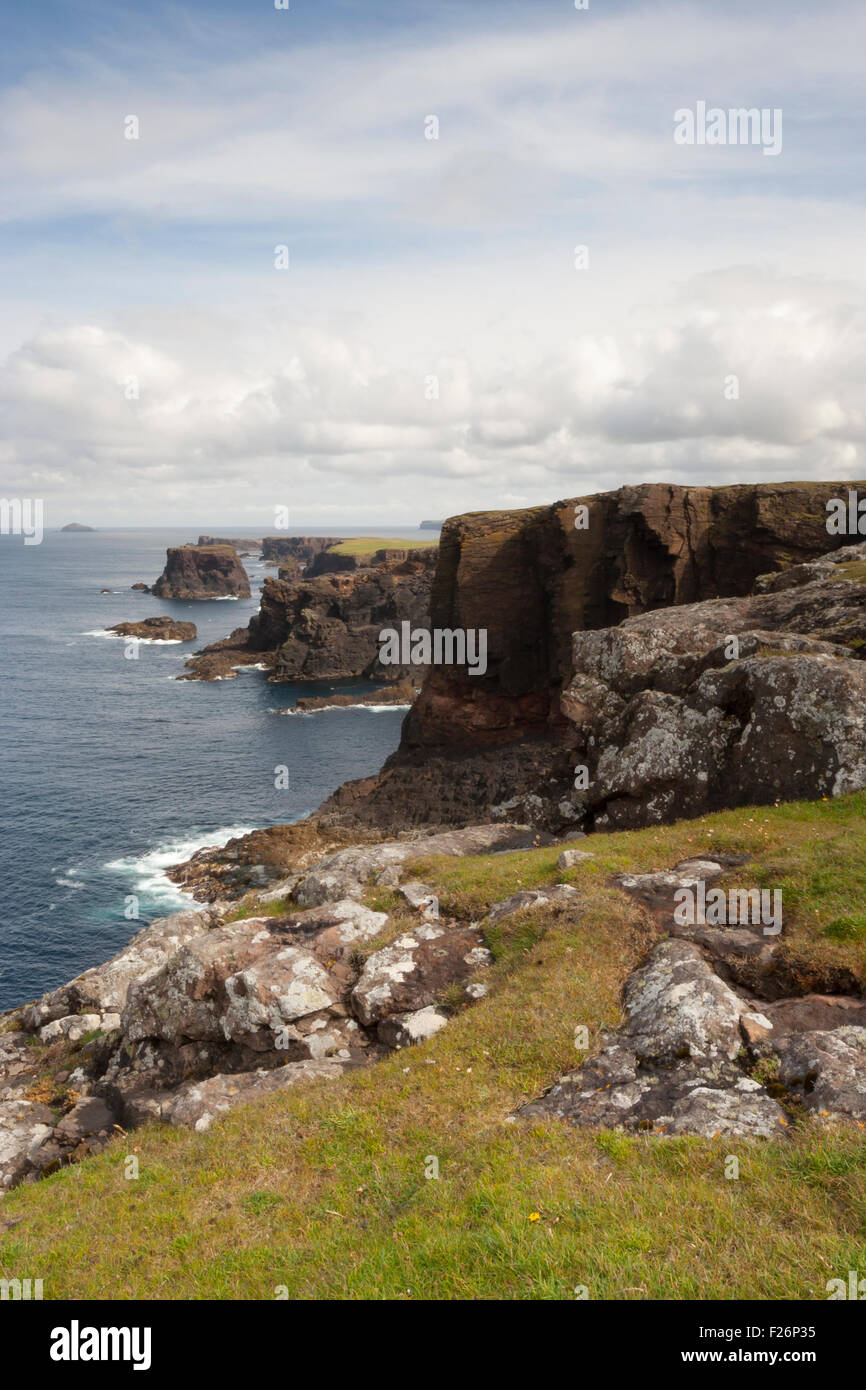 Eshaness, Northmavine, Shetland, Northern Isles, Scotland, UK Stock Photo