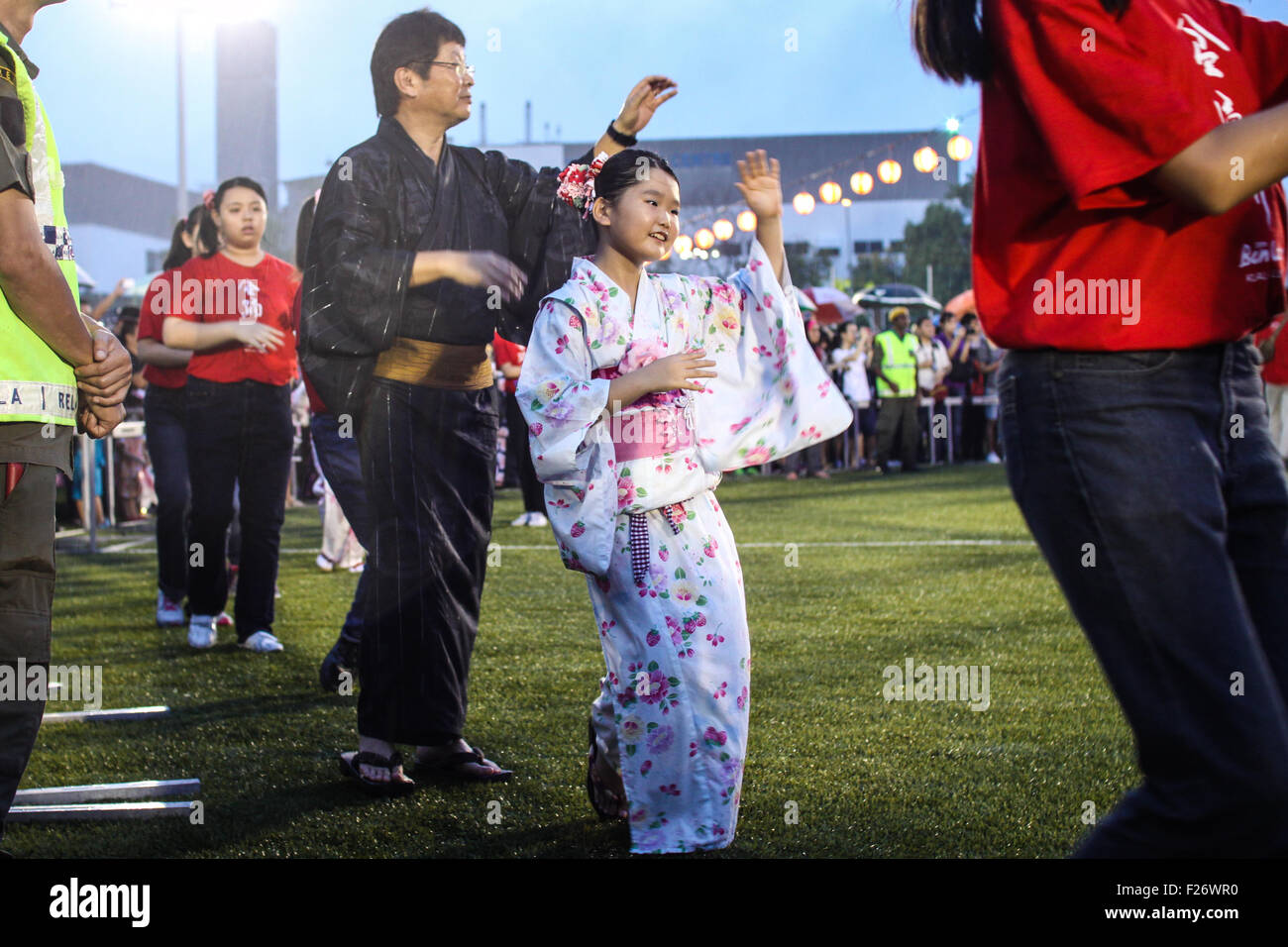 Shah Alam Malaysia September 5 Bon Odori Festival In Shah Alah On September 5 2015 Participants In Bon Odori Festival Stock Photo Alamy