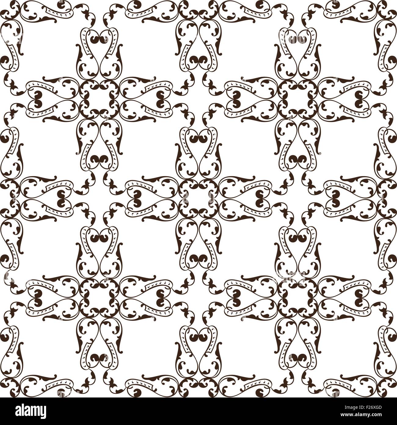 Seamless design is isolated on white Stock Vector Image & Art - Alamy