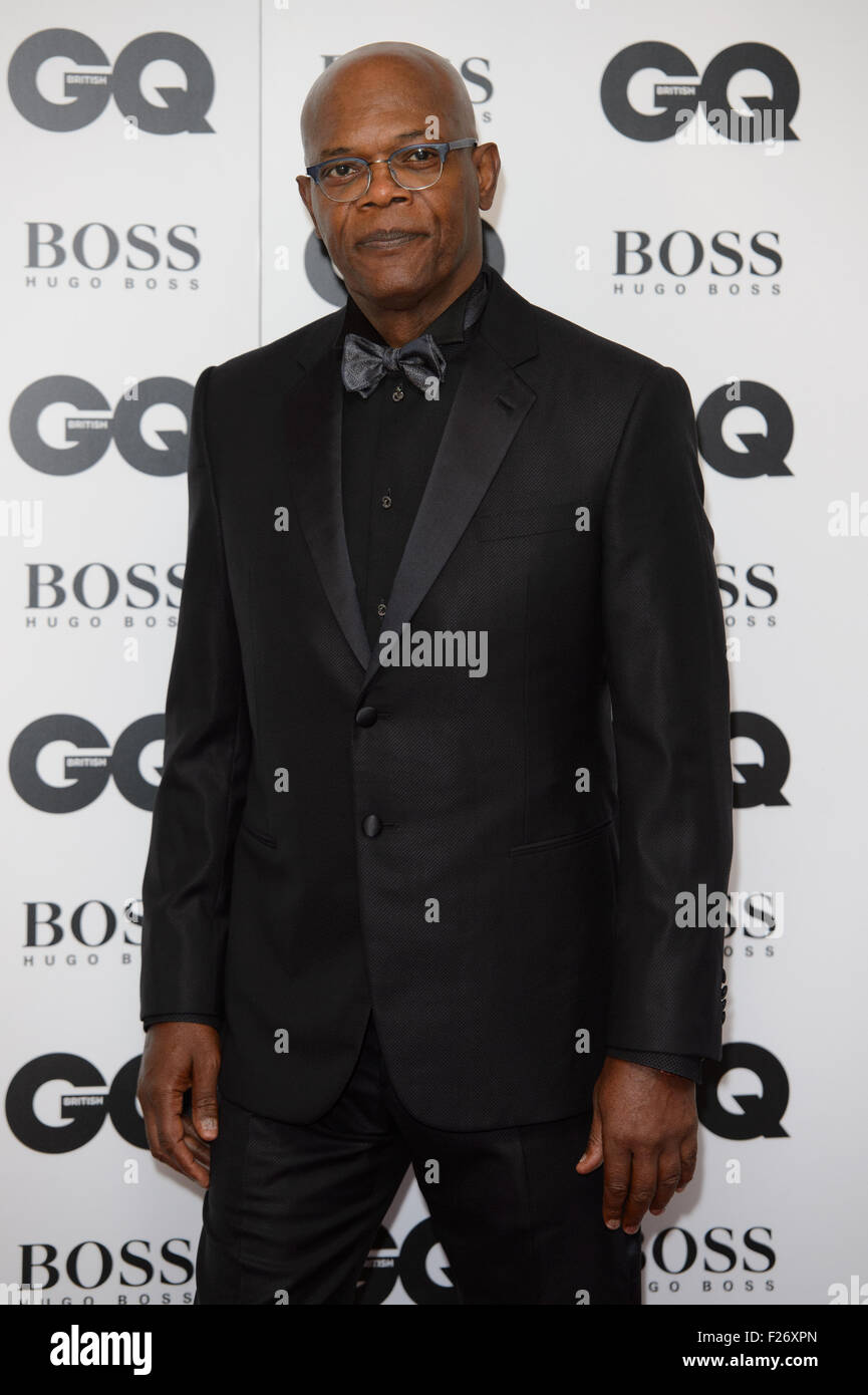 Samuel L Jackson at the GQ Men of the Year Awards 2015 Stock Photo