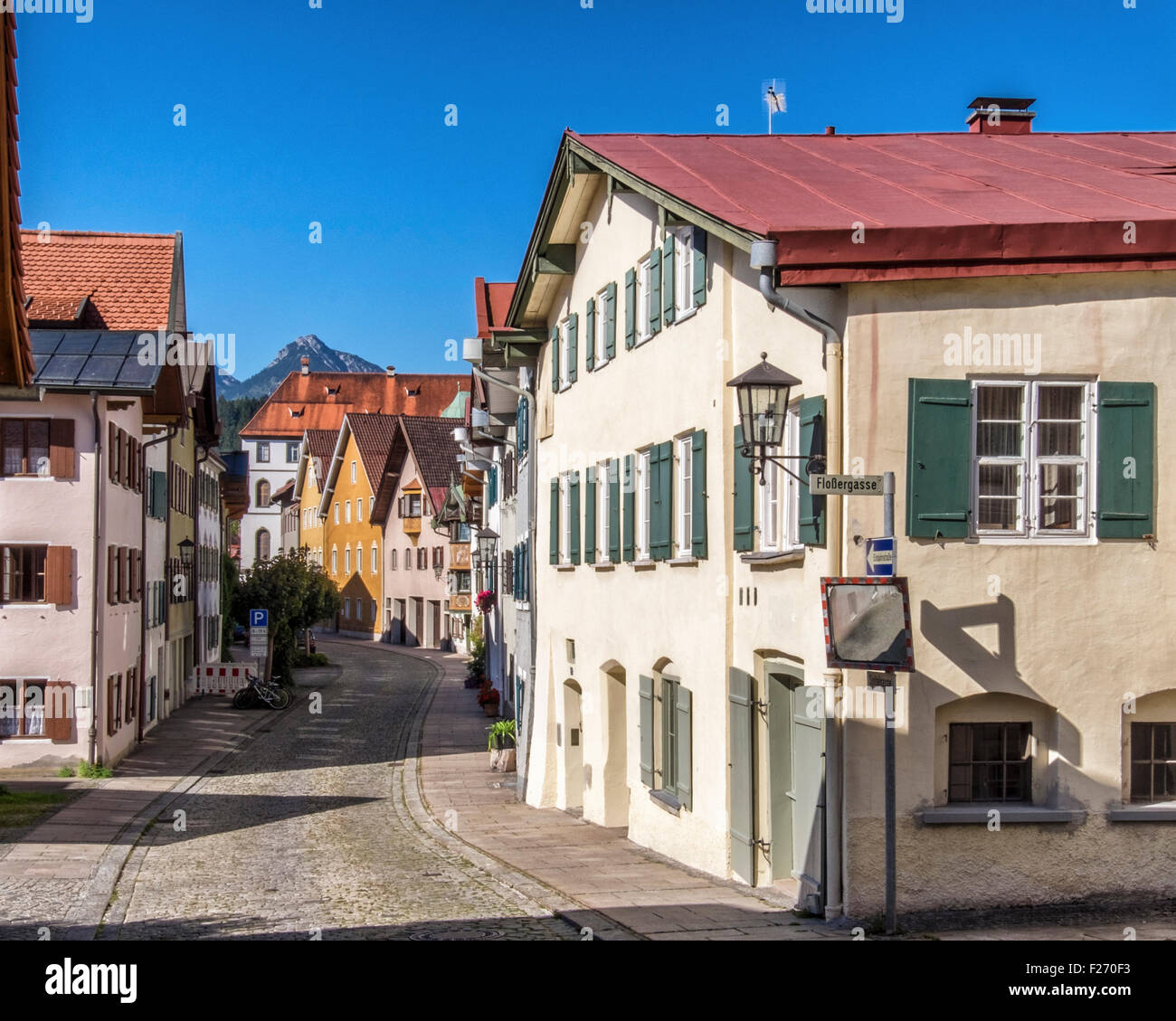 Typical bavarian village houses bavaria hi-res stock photography and ...
