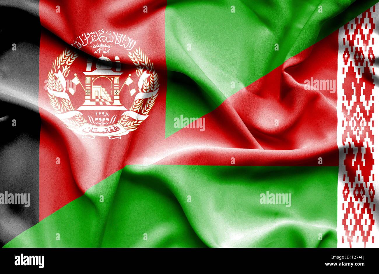 waving-flag-of-belarus-and-afghanistan-stock-photo-alamy