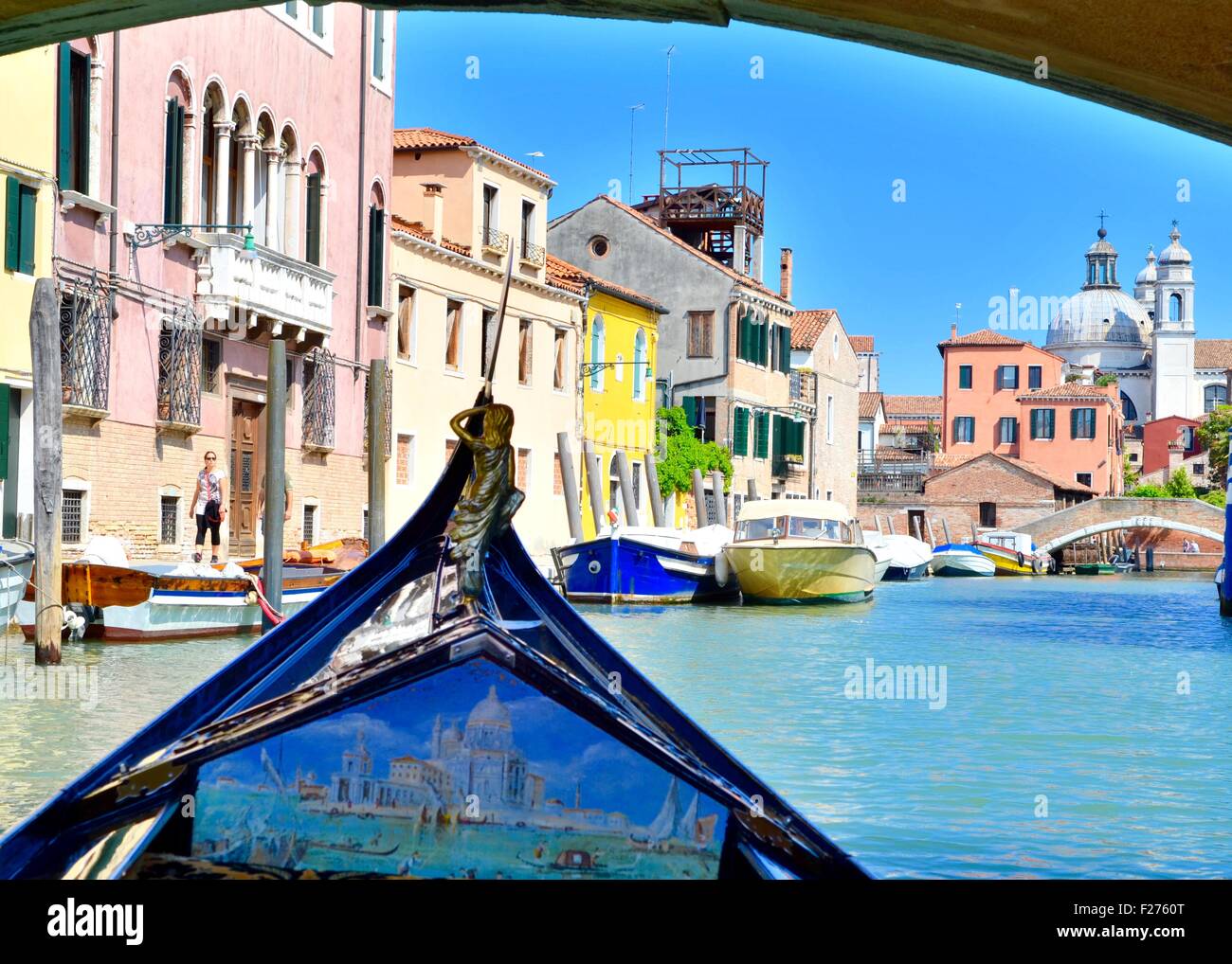 Venice from boat hi-res stock photography and images - Alamy