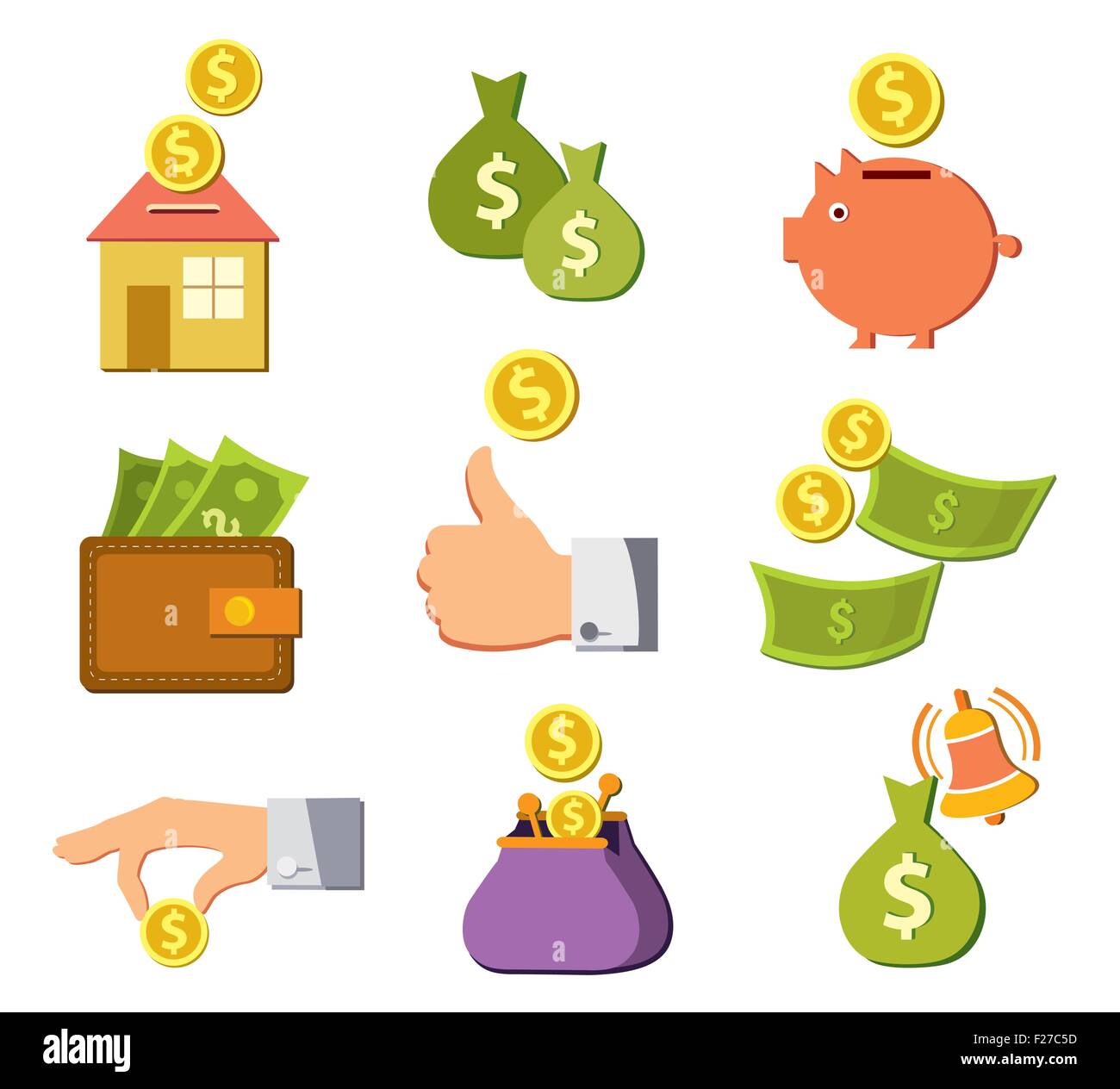 piggy bank purse