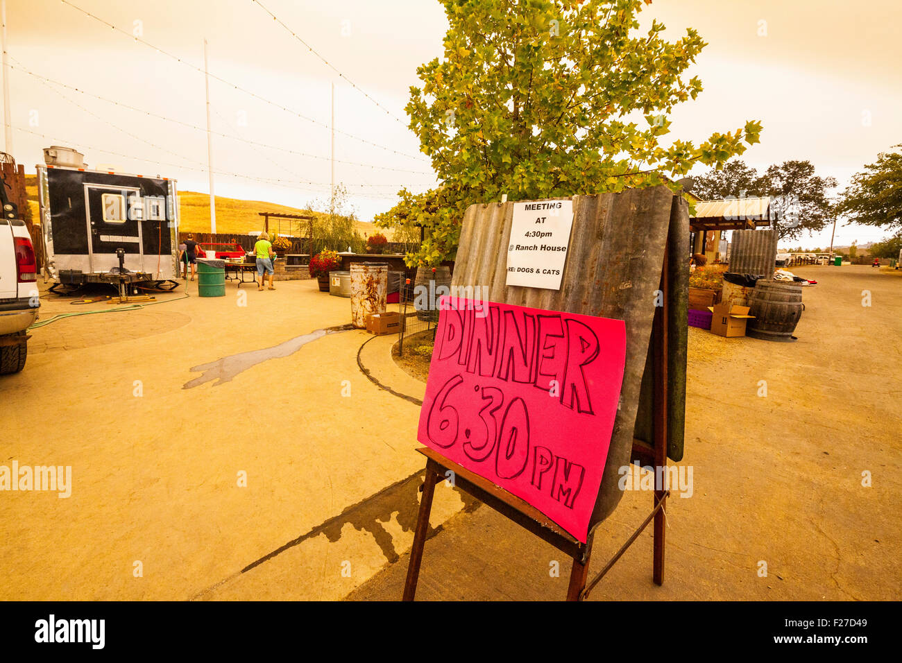 Calaveras County Fairgrounds in Angels Camp, California, USA. 12th