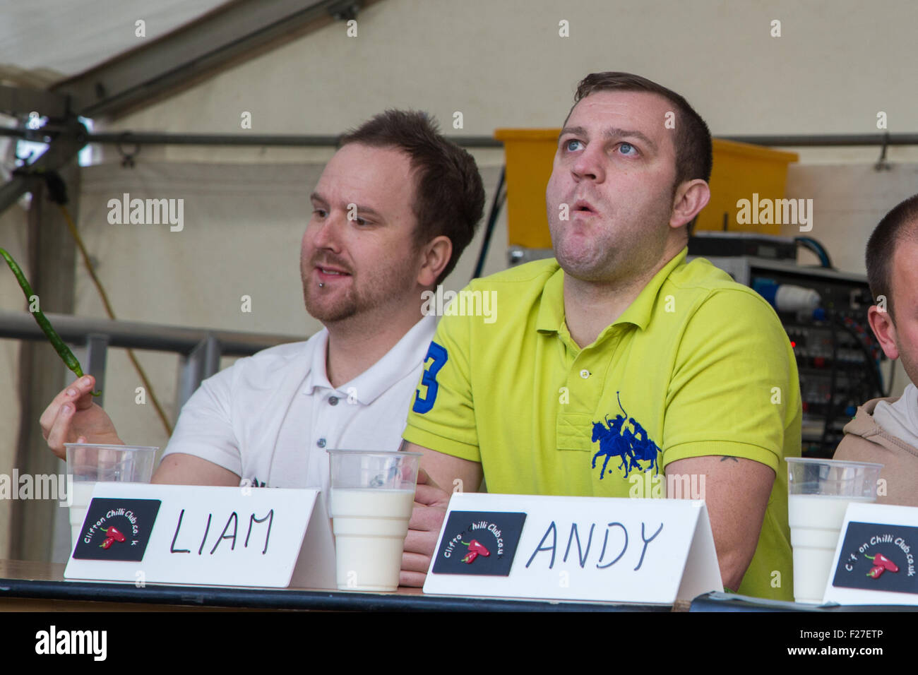 Bath, UK. 13th Sep, 2015. The annual Chilli Festival in Upton Cheyney