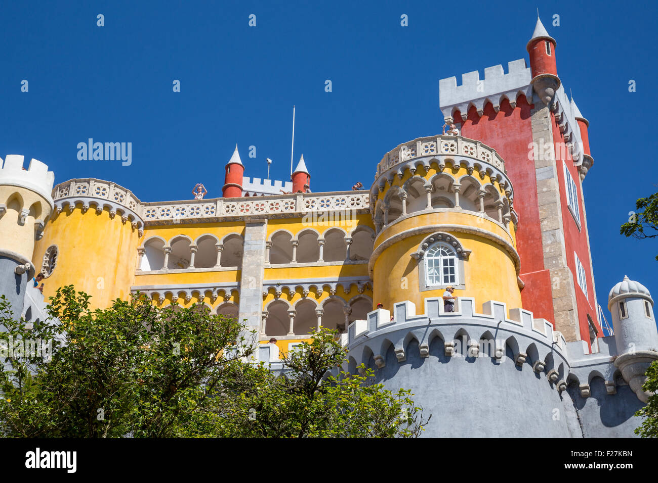 Palacio Nacional de Pena, National Palace of Pena, Sintra, Portugal Stock  Photo - Alamy
