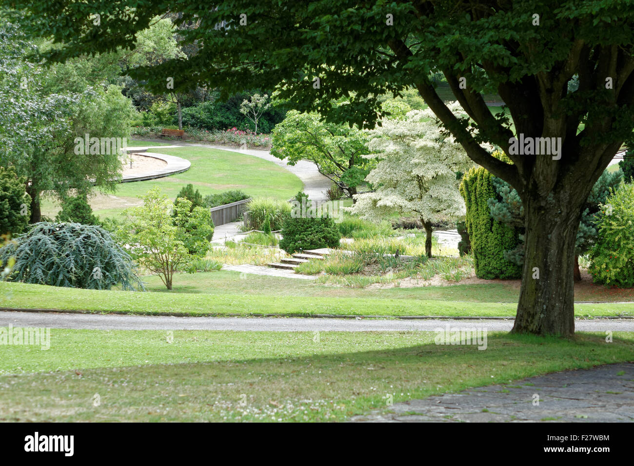 The Parc Floral de la Beaujoire Stock Photo Alamy