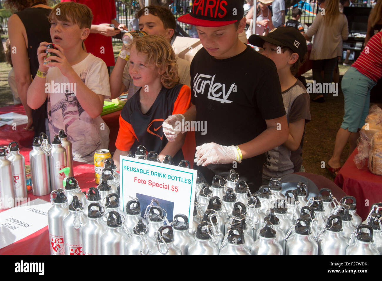Sydney primary school hosts the local community fete fair to raise