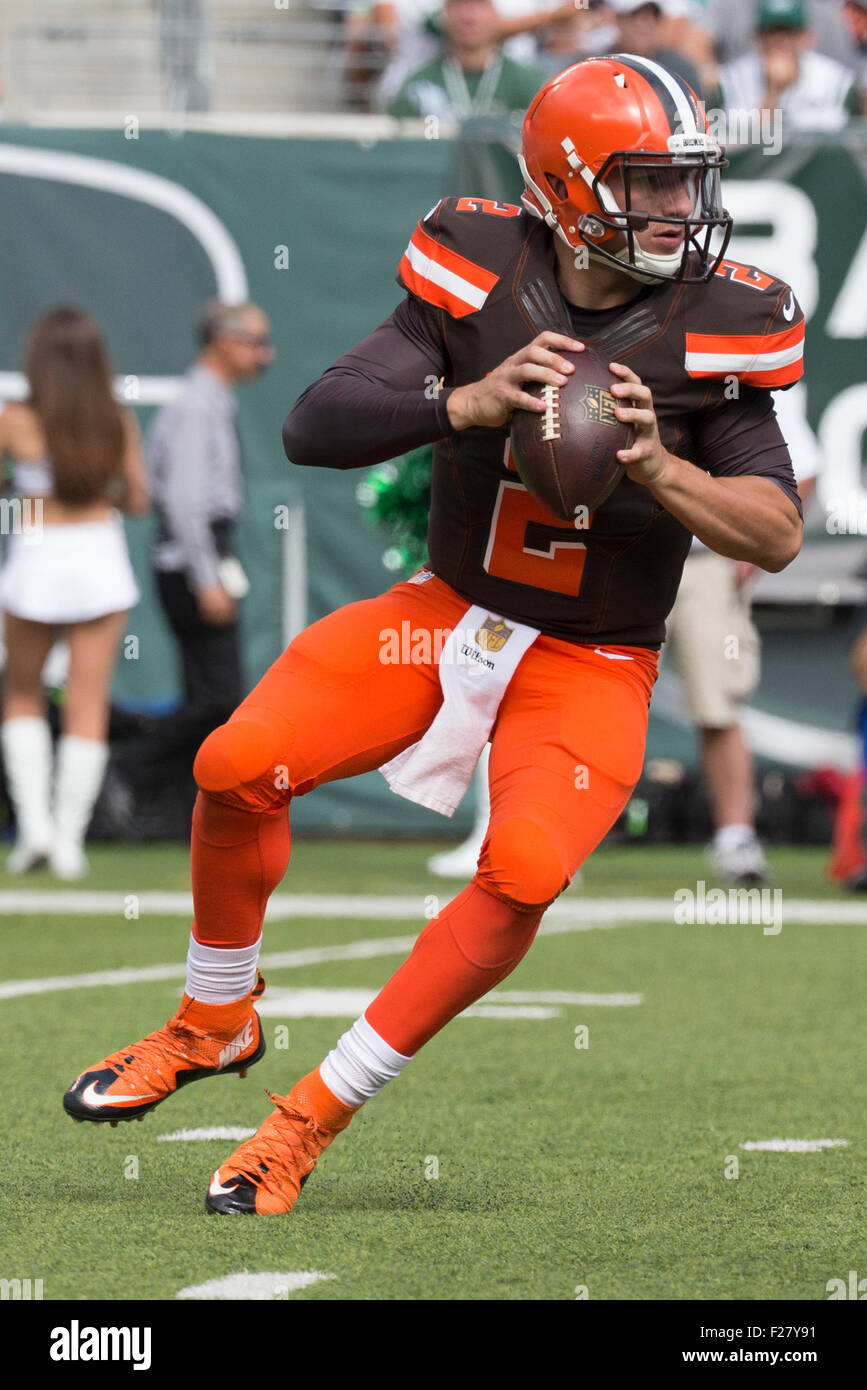 East Rutherford, New Jersey, USA. 13th Sep, 2015. Cleveland Browns