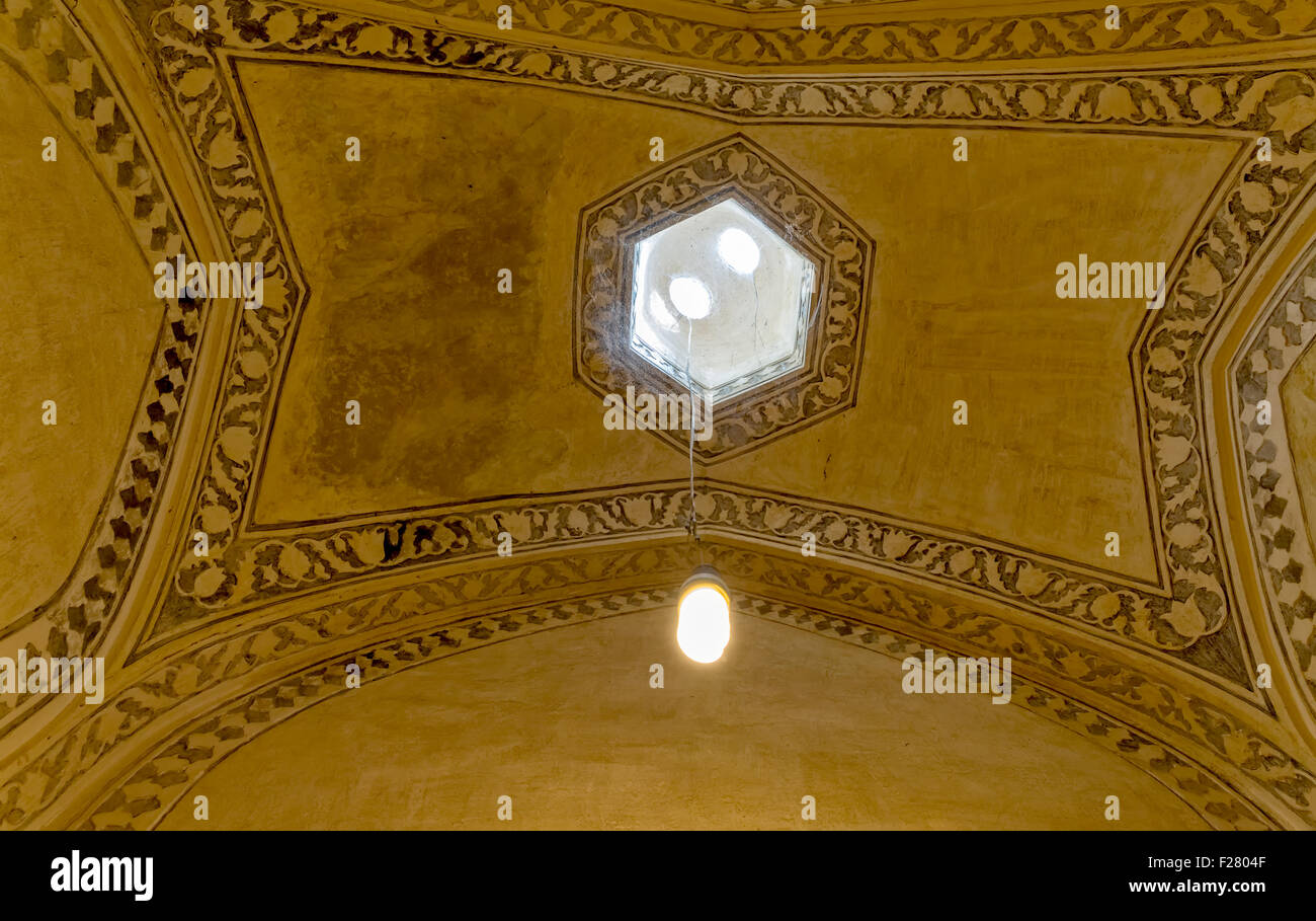 Shiraz Citadel room ceiling Stock Photo - Alamy