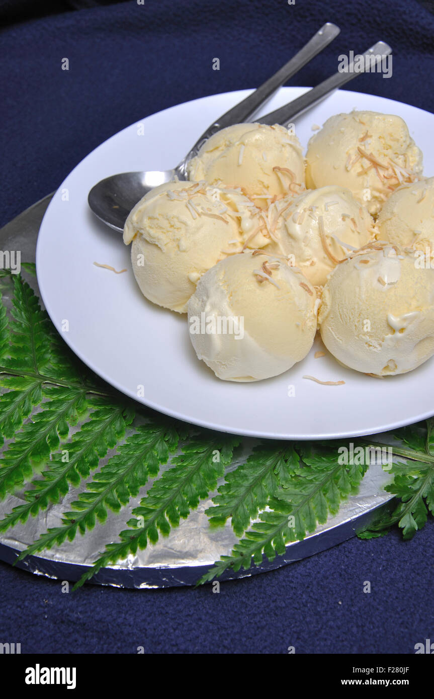 delicious homemade icecream ready to serve Stock Photo