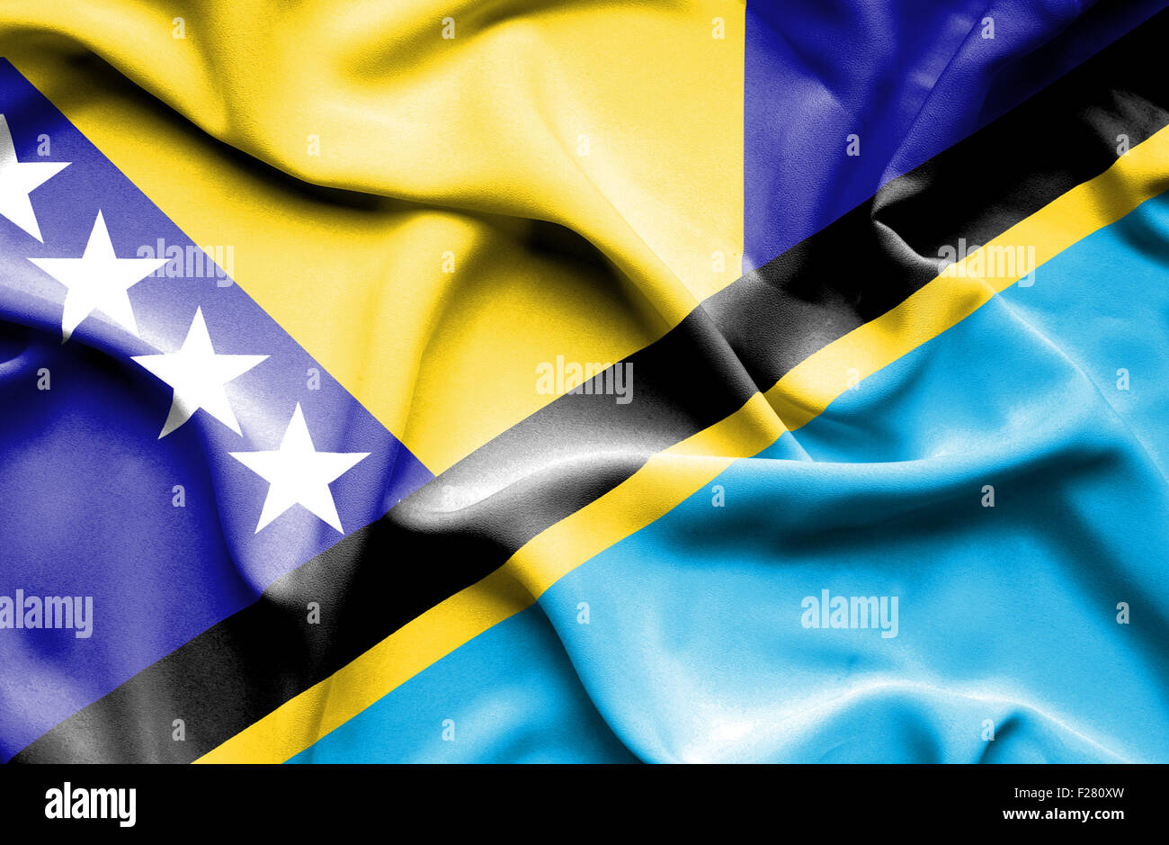 Bosnia tanzania flag hi-res stock photography and images - Alamy