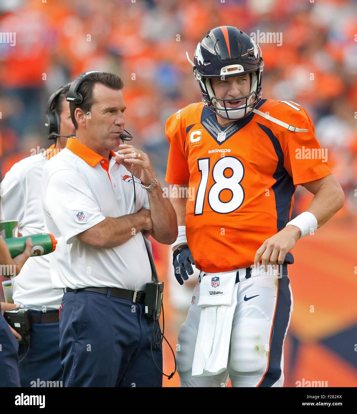 Peyton manning broncos ravens hi-res stock photography and images - Alamy